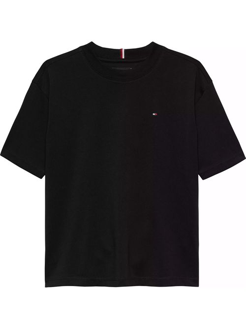 T-shirt nera TOMMY HILFIGER | KB09646BDS